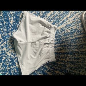 Shorts with spandex in them!